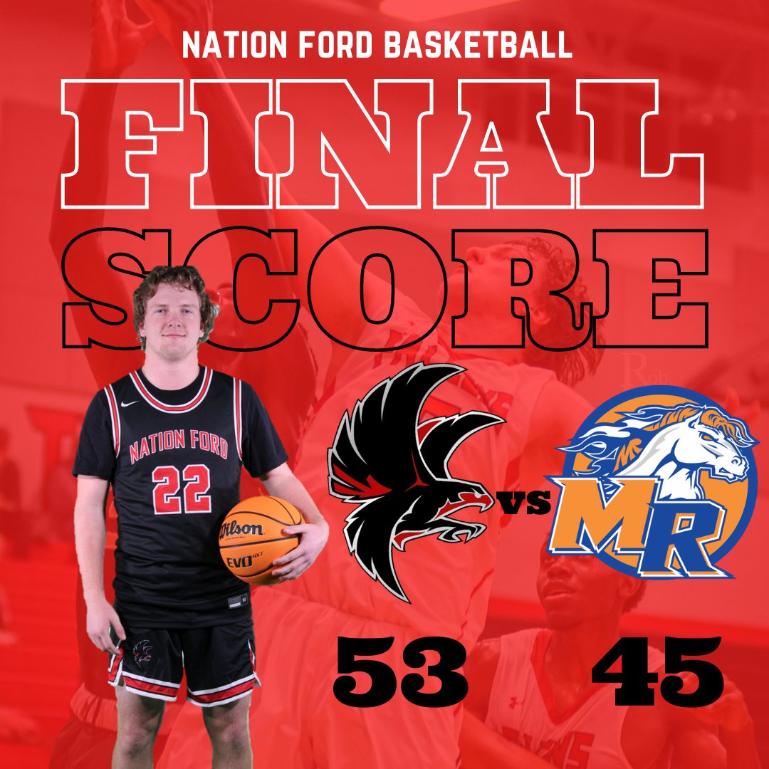 NationFordBBAll's tweet photo. Final Score
JV Boys
Nation Ford - 46
Marvin Ridge - 35
Varsity Boys
Nation Ford - 53
Marvin Ridge - 45
#NAFOHOOPS https://t.co/QoQxGzKcRl