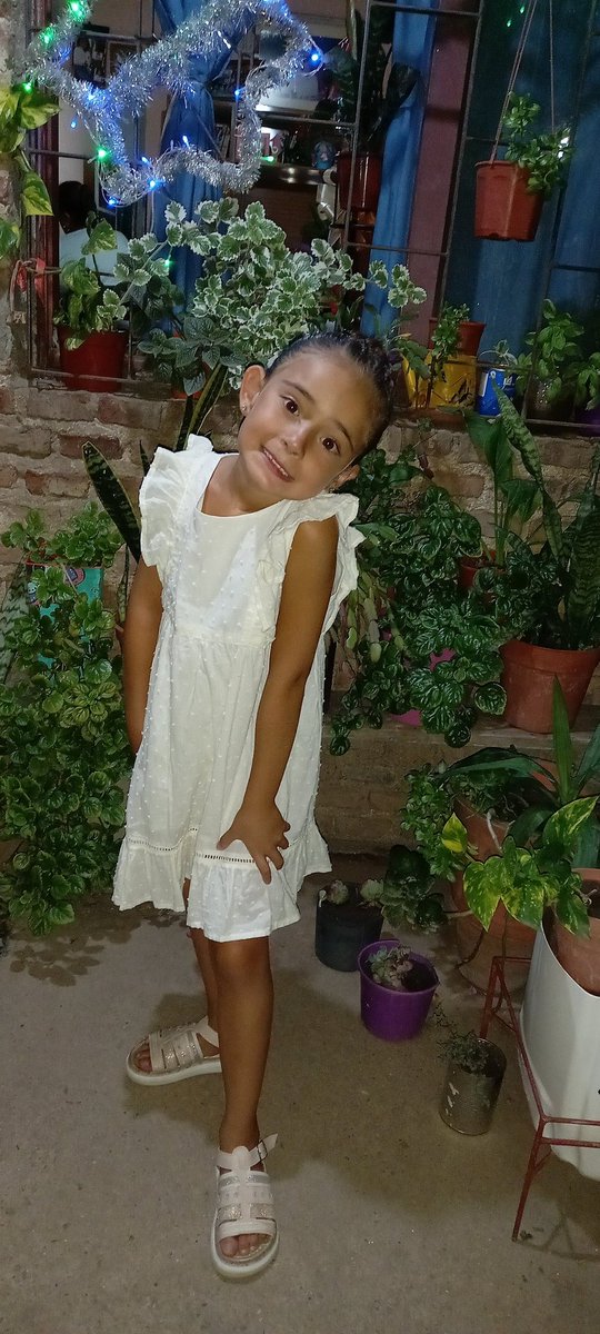 Mi niña ya puso su pastito y el agua para los camello 🐫  te amo mi niña 💜 👧