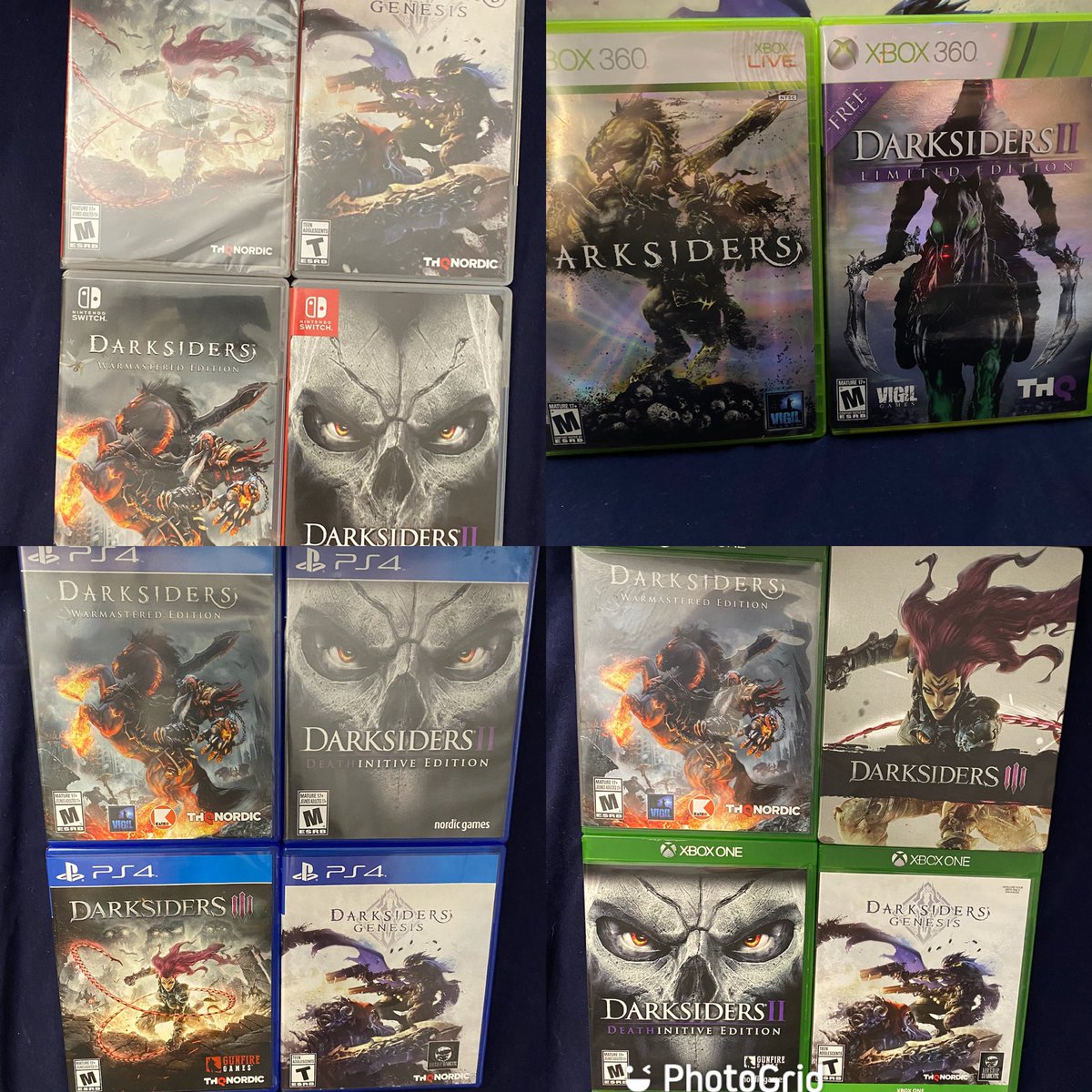 Fully_Limitless's tweet photo. @THQNordic @JoeMadx @vigilgames @AirshipSyn @darksiders  on the anniversary of Darksiders just wanted to express my love and appreciation of this incredible franchise, thank you all for your many contributions to it over the years. A link to my collection https://t.co/nnLDBCWNQT https://t.co/1KL9fHK1Kx