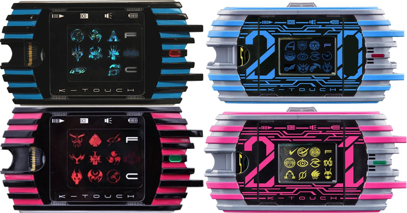 K-TOUCH ケータッチ 仮面ライダーディケイド 精確 ジャンク品