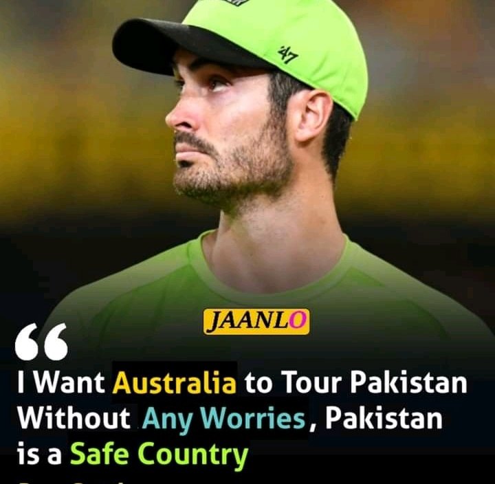 Austrailian cricketer Ben Cutting made a wish to visit us with his team declaring #Pakistan safe🇵🇰💚 #FakharZaman #Omicron #yellowstorm #3yearsofcheekh #ArrestAmirLiaquat #NCOC