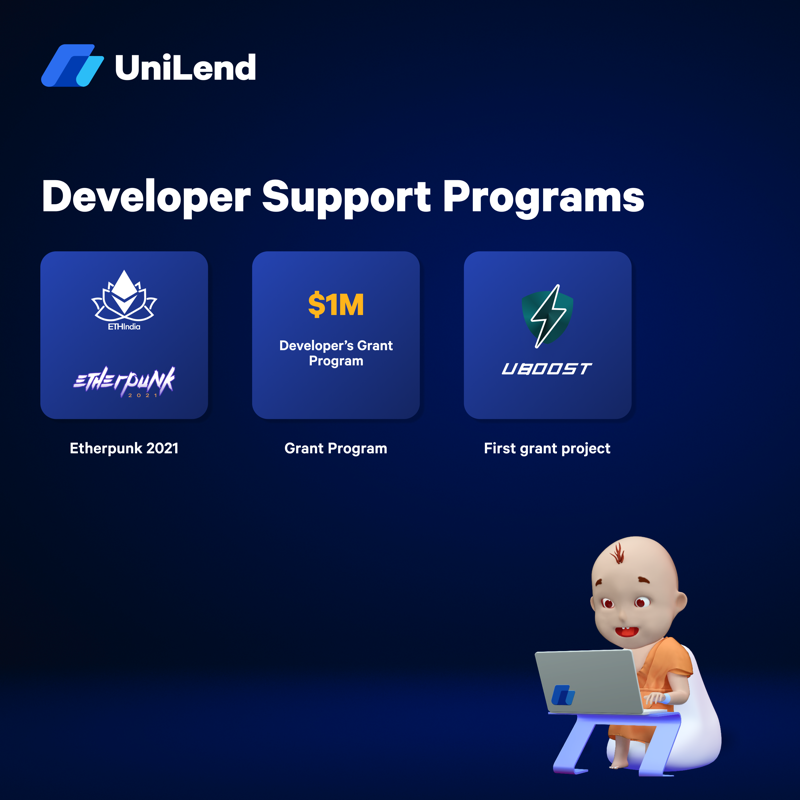 UniLend_Finance's tweet photo. 1/UniLend Finance Rewind 2021💫

🚀As we're entering the New Year to concur new territories &amp; dwarf our previous achievements. For the last time we want to recap and throw light on what good had happened in 2021.🥂

🌐 Here’s UniLend Finance Rewind 2021: https://t.co/zLooInpRYg