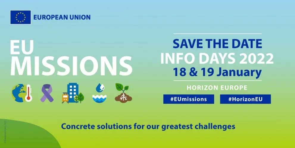#HorizonEU SAVE THE DATE! The info days for the Horizon Europe missions are going on the 18 &amp; 19 January. To know more about it: buff.ly/3pOdxOp