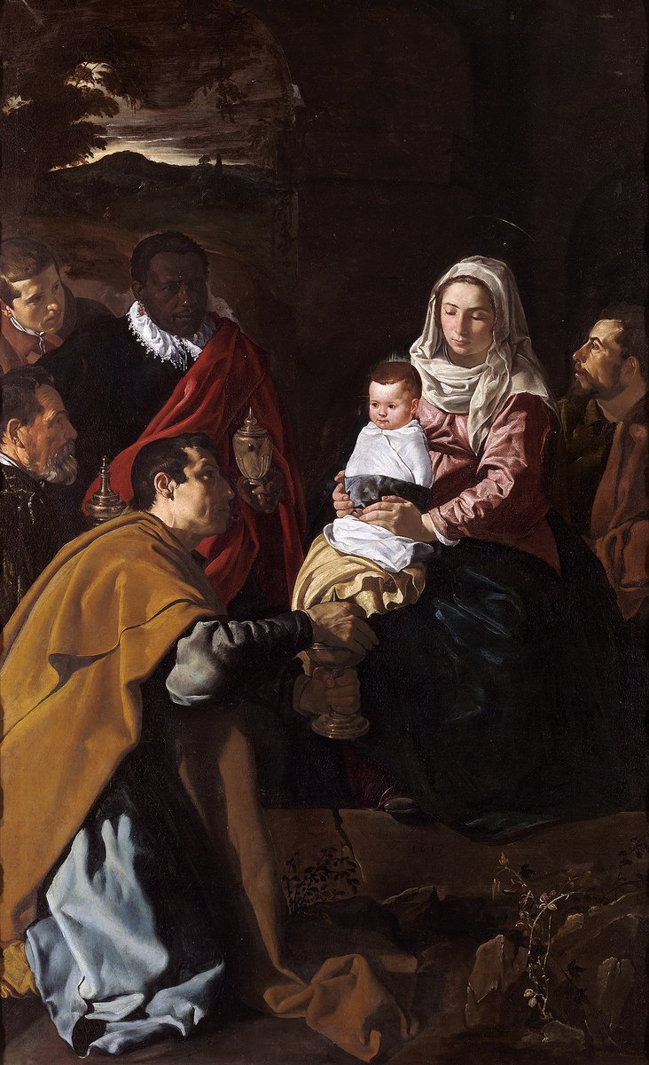 Francesca_Me's tweet photo. Adorazione dei Magi, Diego Velázquez, 1619.
Olio su tela (203*125 cm), Museo del Prado, Madrid.
#epifania https://t.co/LBVF7q8kwF