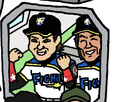 Nekoteacher3 新庄剛志 新庄監督 稲葉篤紀 日本ハムファイターズ 似顔絵 イラスト イラストレーター 野球 T Co Qkphcji8gr Twitter