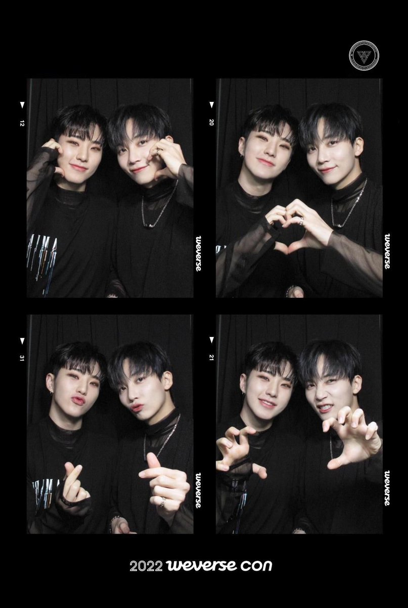 jihansfilm's tweet photo. 2022 weverse con #정한 #조슈아

photomatic photos with hoshi and wonwoo! 🍓🐯 &amp; 🦌🦊 https://t.co/tLs293xyWo