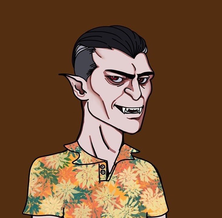 #NFT please meet our Vamp© one of the first #residents in the castle…join our discord and stay up to date 🛡 discord.gg/VC9ENn4M
