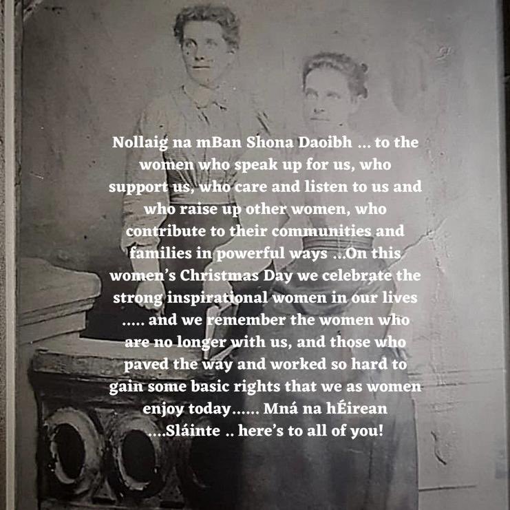 A special day to celebrate all the amazing women 🎉
Be inspired, we stand on the shoulders of others and we are tasked to keep building on this by using our voices, supporting &amp; lifting one another.
Step into your power. 
#NollaigNamBan