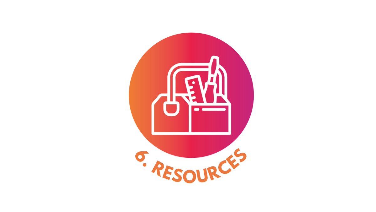 👏We conclude this exploration of the <a href="/GRACE_RRI/">GRACE-RRI</a> Reflection Tool with step 6⃣: resources.
What resources do you need to implement your #RRI initiative? External expert advice, specific employee competencies, tools, facilities?
Access our worksheet &amp; more👇
grace-rri.eu/reflection-too…
