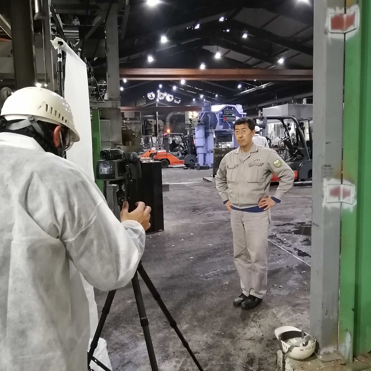 先日アワードを受賞した大和合金さんの取材の模様です！
２月２５日発売の本誌に掲載予定！
お楽しみに！

#smallgiants