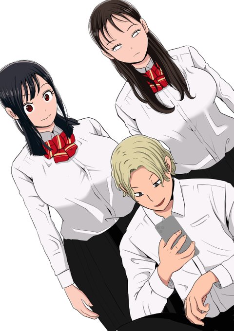 「わらしべおま〇こ～」は色塗りに入りました。同時進行で、「オレの母さん～」の仕上げ作業もやっています。今日は、雪が降りました～⛄ 