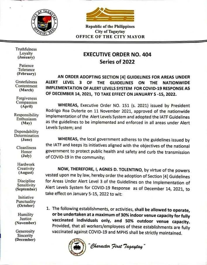 SouthSnippets's tweet image. Tagaytay City reimposes curfew, liquor ban under Alert Level 3 | via Manila Bulletin

READ FULL STORY: buff.ly/3qNDywE

#southalerts #Tagaytay #alertlevel3 #liquorban