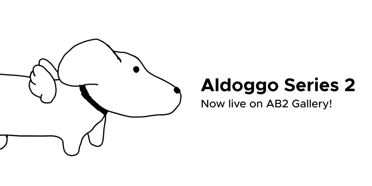 Aldoggo_Studio's tweet photo. Hey #algofam! Aldoggo Series 2 is now on sale on @AB2_Gallery!
Get yourself an Aldoggo here: https://t.co/0eGOqs1K4G
#Algorand
#Algo
#NFT
#Aldoggo https://t.co/zOFWBiZO5h