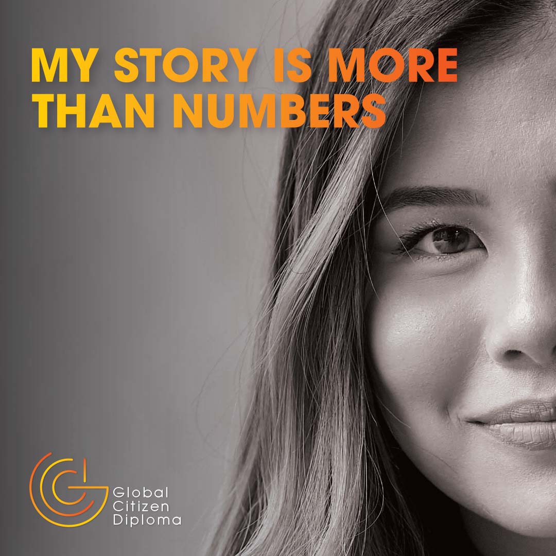 'I could tell you I have 6s and 7s on my transcript. Or I could tell you how being the videographer for the Action For Refugees team sparked my desire to help make the world a better place. My story is more than numbers.' -Tiffany, HKA #MyStoryIsMoreThanNumbers
