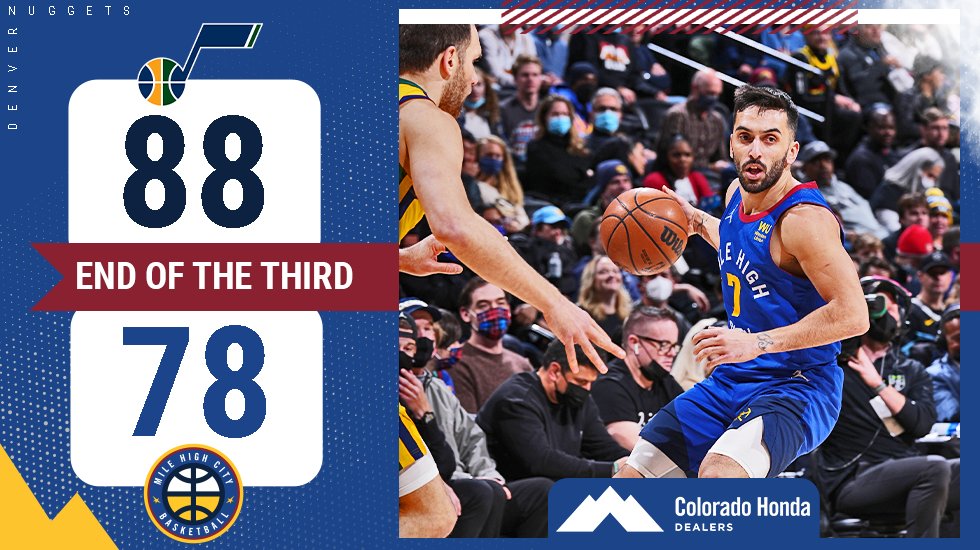 Jazz vs. Nuggets Playbyplay, highlights and reactions HoopsHype