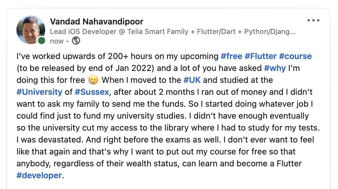 vandadnp's tweet photo. Many have asked me about this and here is the answer

#free #flutter #course https://t.co/Wa48IQBuau