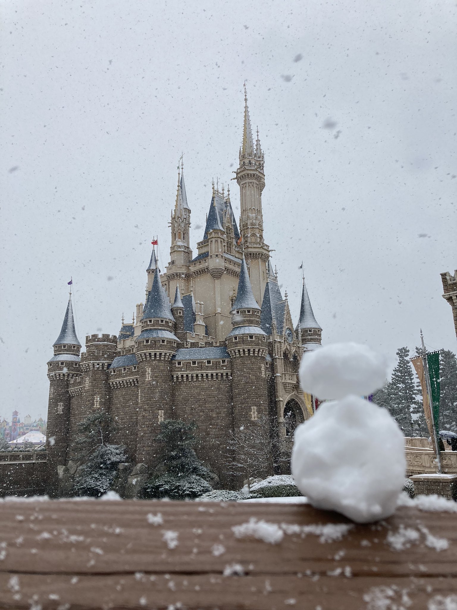 そらぱぱ 雪ディズニー T Co 8geyr2wrzo Twitter
