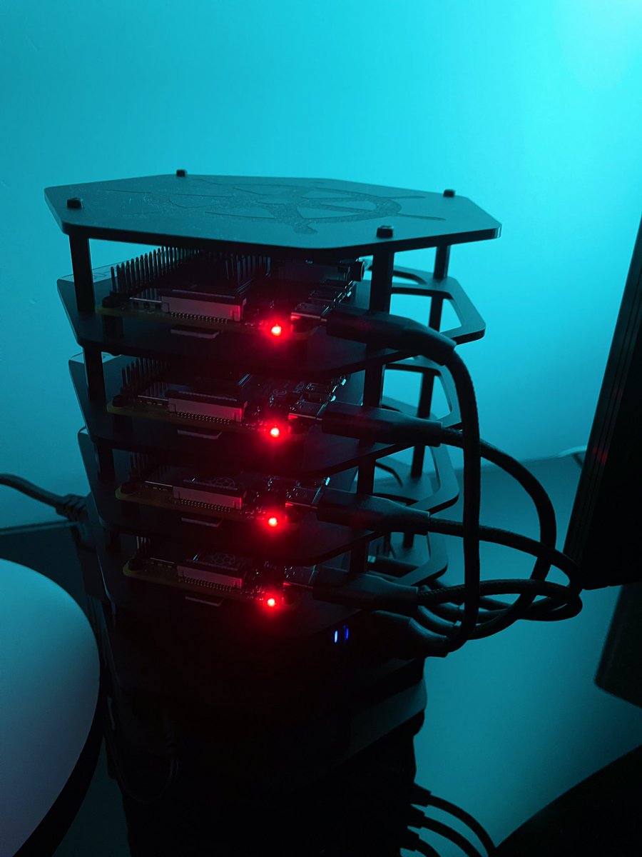 dalekurt's tweet photo. I have an on and off love affair with cloud native storage operators for Kubernetes. One of my more recent personal projects I worked on setting up @rook_io Ceph using USB thumb drives as a cluster storage on Raspberry Pi #cloudnative #k8s #ceph #rookceph #kubernetes https://t.co/F0zz0A7Bih