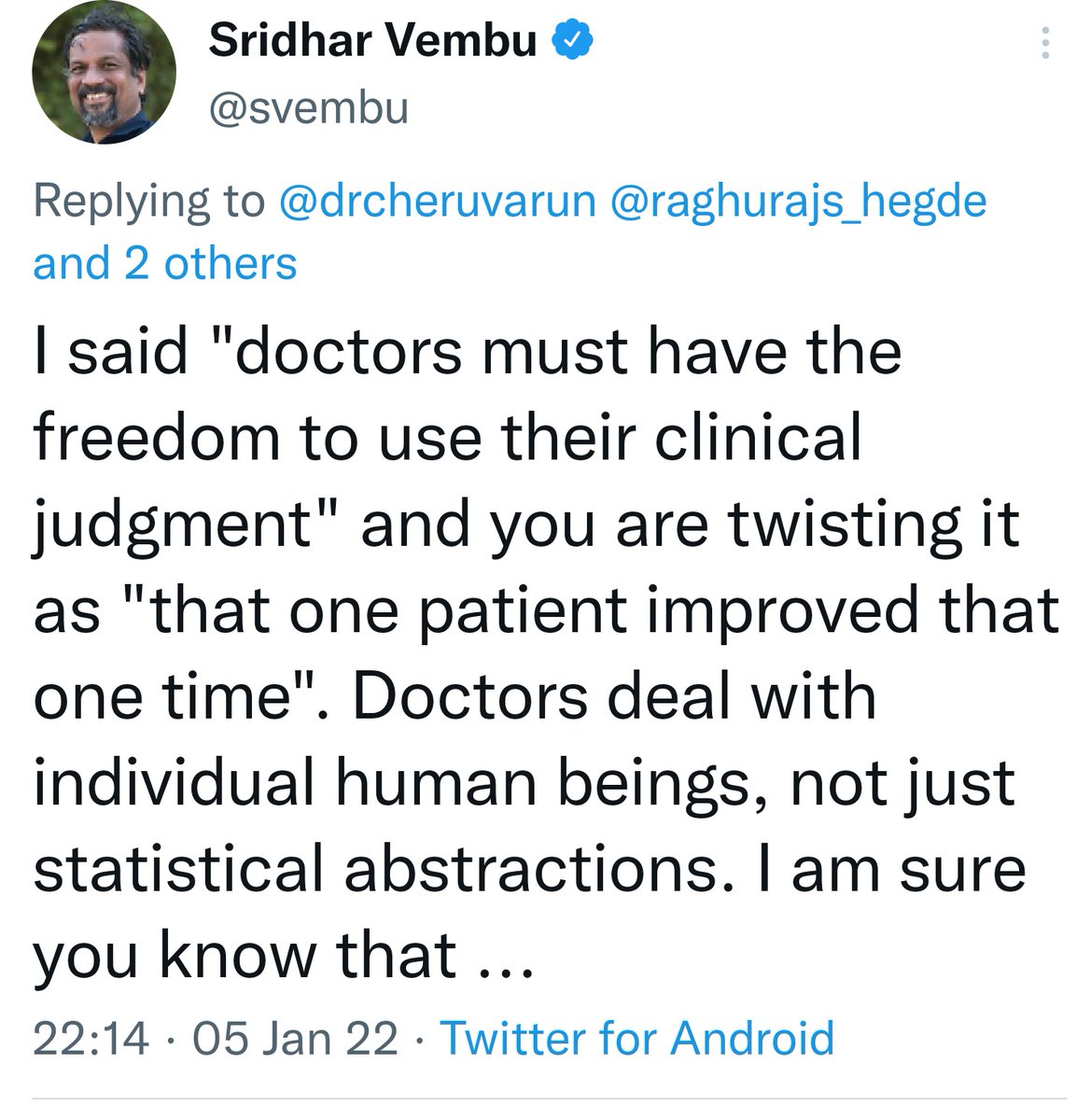 "Techsplain"
When techbros explain medical science to medical professionals.