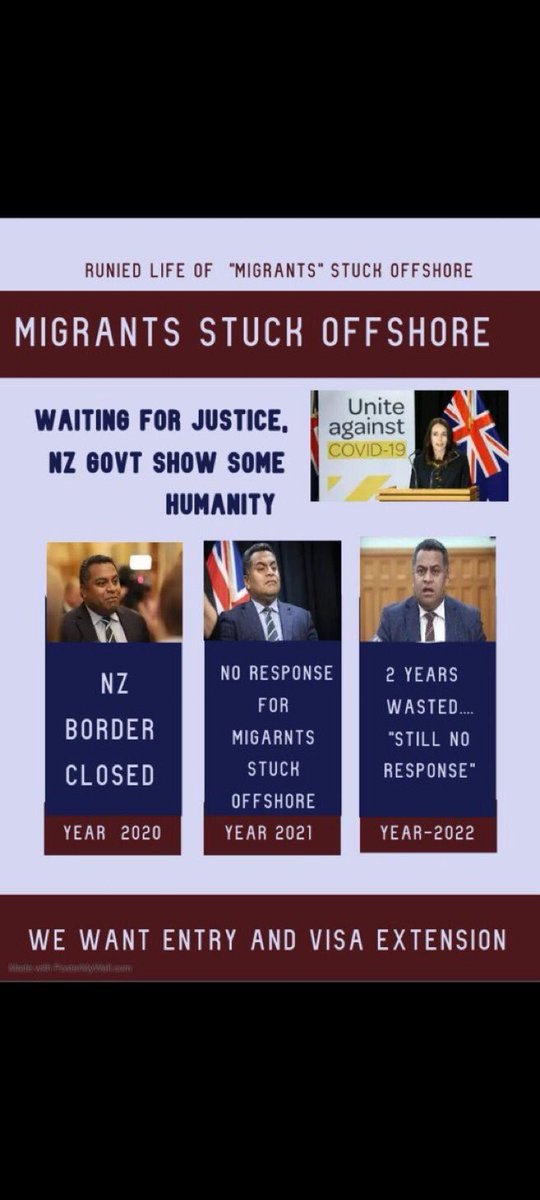 Devansh87808839's tweet photo. #extendoffshorevisa #NZmigrantsStuckOffshore 
@NZHumanRights
@RMarchNZ
@NZEducationID
@BBCWorld
@jacindaardern
@indianweekender
@rnz_news
@GroundedKiwis
@anu_kaloti
@KrisinMana
@mcdowallact
@NzPunjabiNews
@RaviSinghKA https://t.co/DIpOdH8I9p