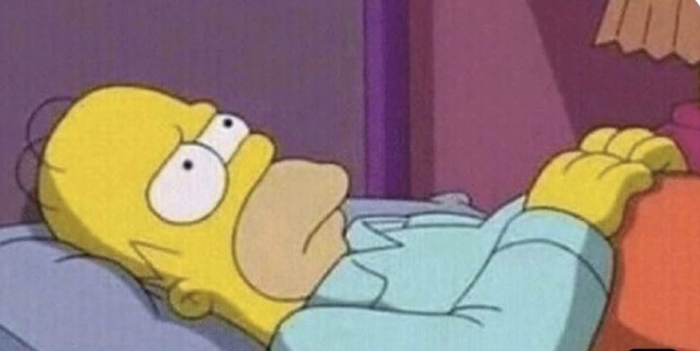 “Don’t overthink it”

Me all night: