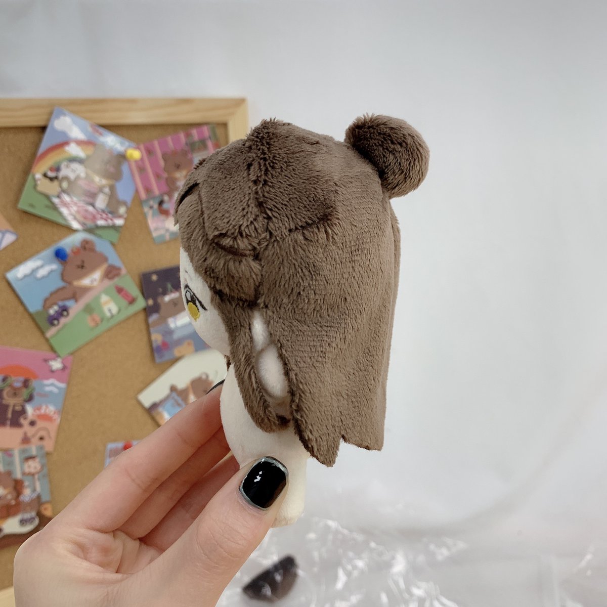 D3__S2's tweet photo. 오래 기다려주셔서 감사합니다. 
화련 인형 샘플 사진을 받아 공지합니다. 

화성의 경우 옆머리 두께 조정과 왼쪽 눈 부분의 자수만 일부 수정할 계획이 있습니다. 
사련의 경우 해당 샘플로 생산을 진행하려고 합니다. https://t.co/L0rKiwkNud
