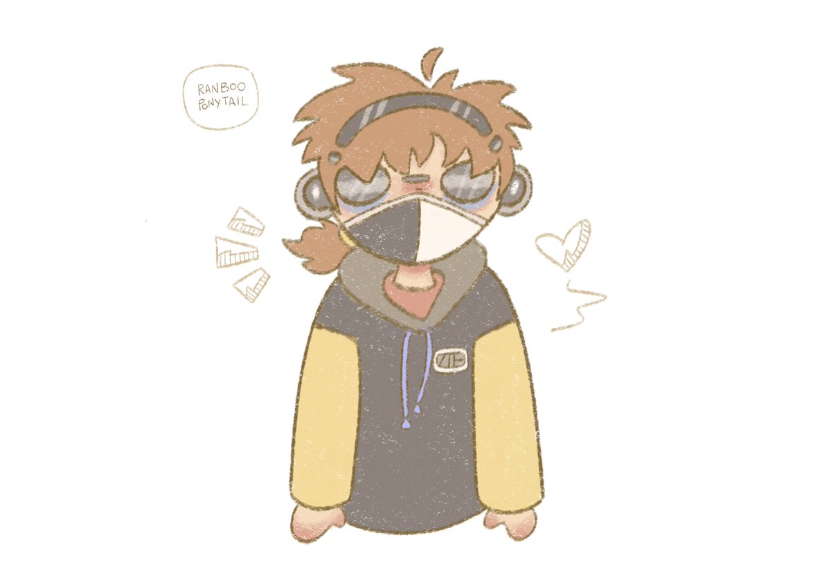 ponytail ranboo my beloved <33

#ranboofanart
