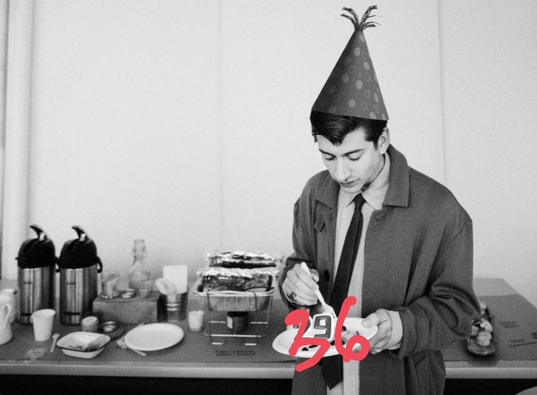 *mniup kue bras* happy birthday, <a href="/deathsramp/">NOT Alex Turner</a>. i wishing you everything🥳🥳