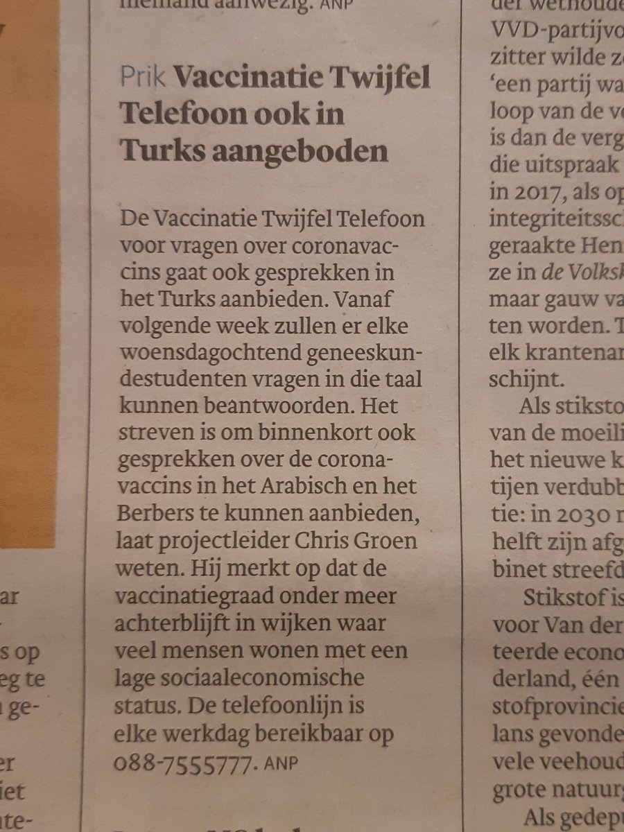 Is er al een bredere studie gedaan naar de inzet van meer talen in voorlichting binnen het #covidbeleid sinds 2020? #meertaligheid