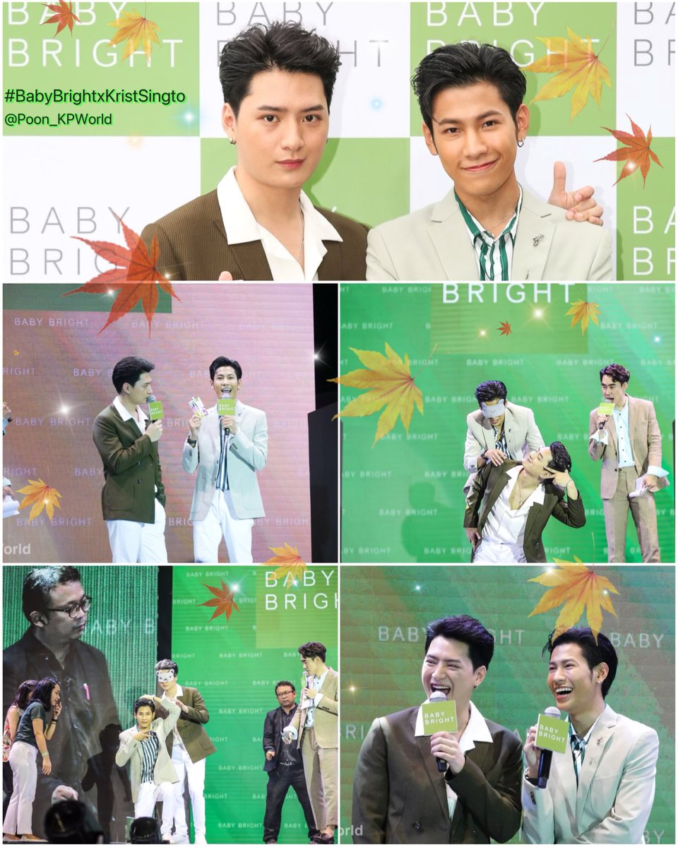 ความสุขที่เราคิดถึง…เต็มไปด้วยรอยยิ้มและความสุขจริงๆ 

#BabyBrightxKristSingto #เพียงภาพเอ่ยร้อยเรียงเรื่องราว #TheJourneyOfUs 💚💚