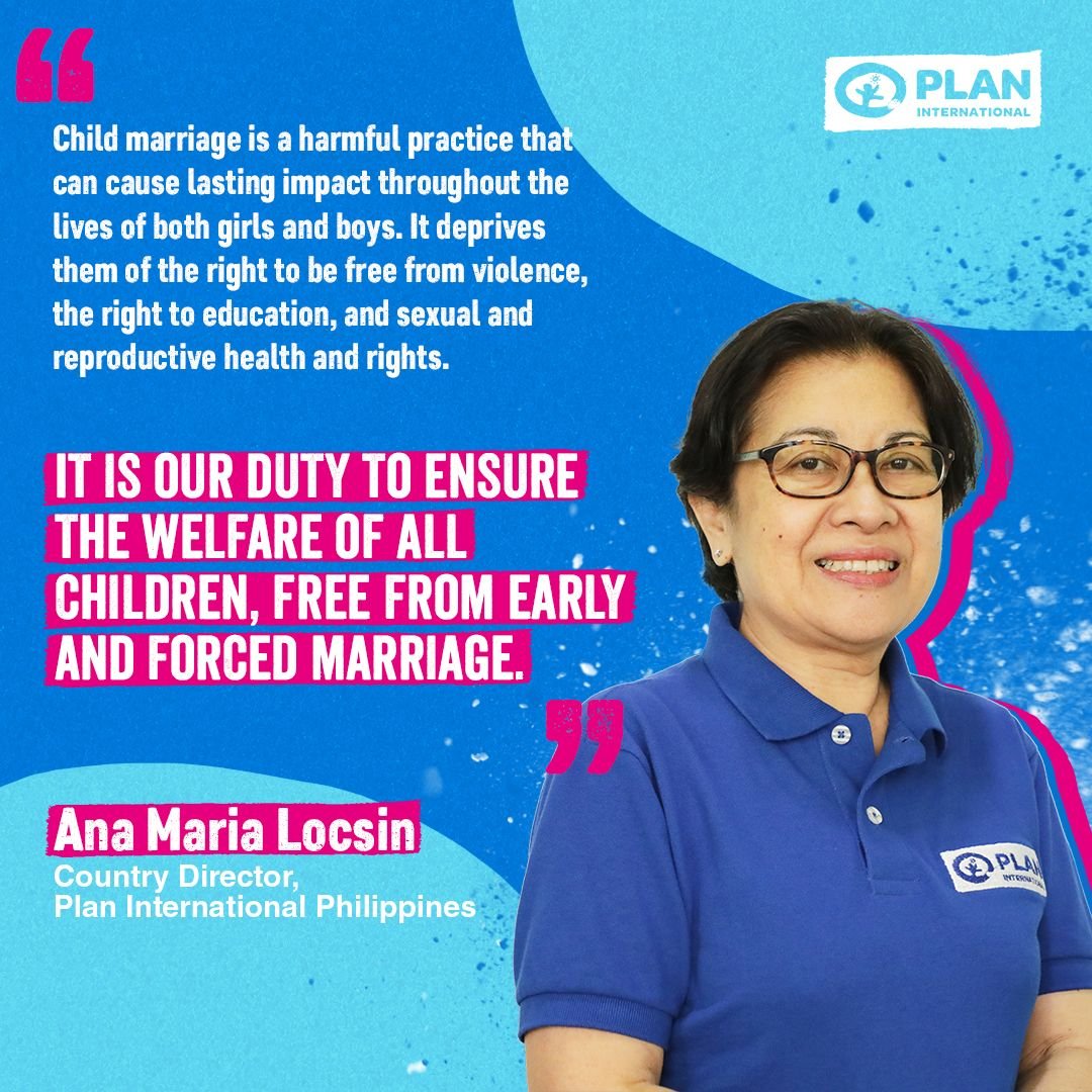 planphilippines's tweet photo. A major triumph to start the new year: The Prohibition of Child Marriage Law (RA 11596) has now been enacted!
The passing of this landmark legislation will be the first step in reclaiming the space with women and children who have been forced into marriage. https://t.co/53GBmdmiXn