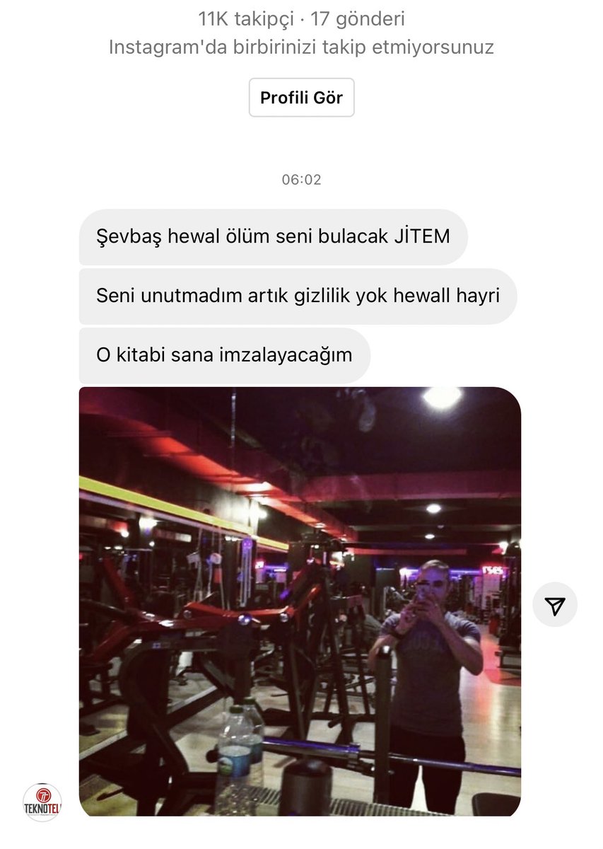 Benzer tehditlerle ilgili suç duyurusunda bulundum, savcılık takipsizlik kararı verdi. Savcılık kararı daha da cesaretlendirmiş olacak ki bu sefer açıktan tehdit etmekten çekinmiyorlar.