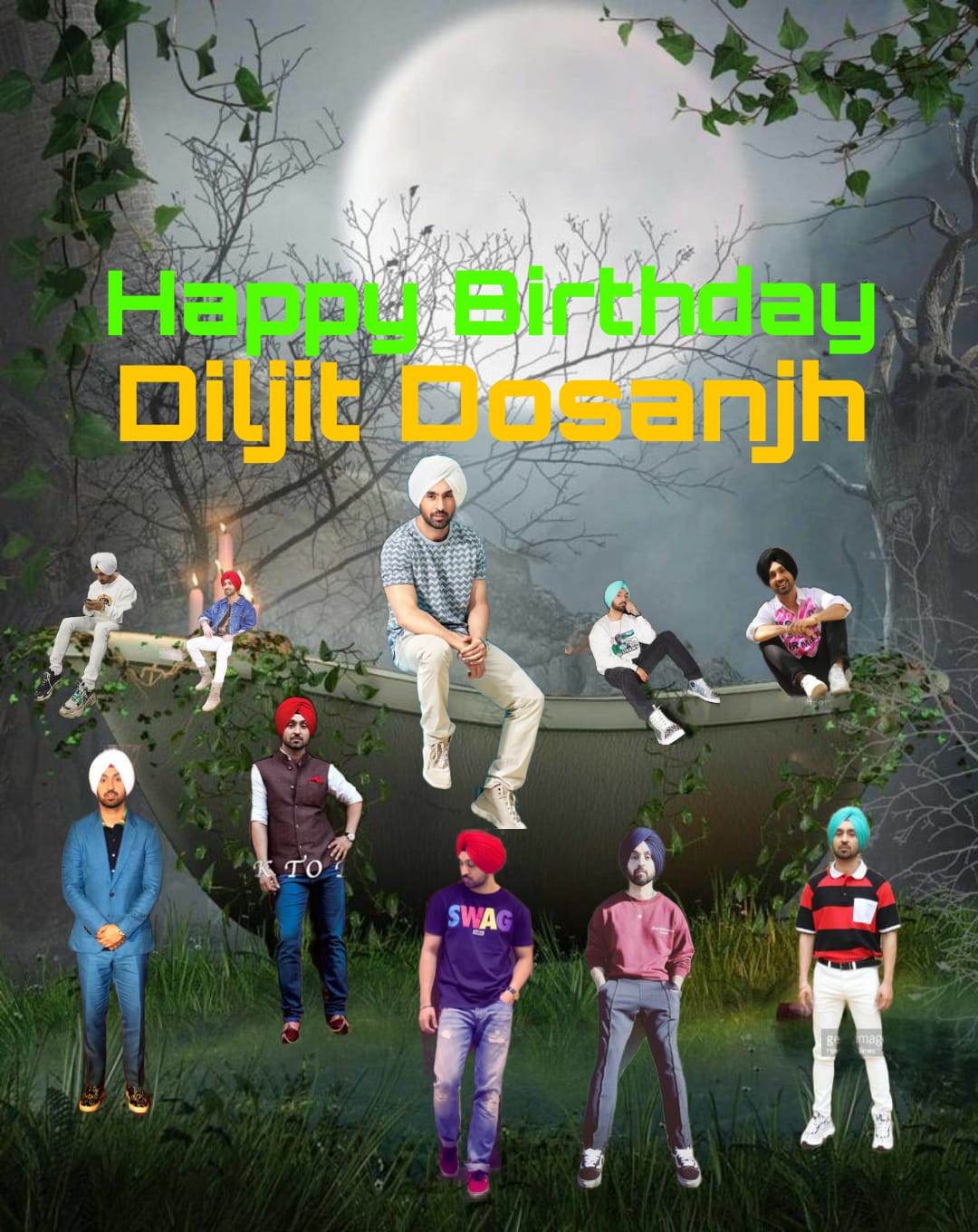 Happy Birthday Diljit Dosanjh   