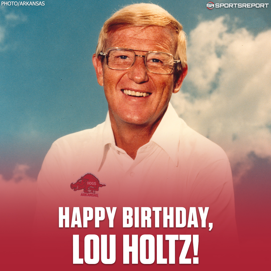 Happy Birthday to Coaching Legend, Lou Holtz! 