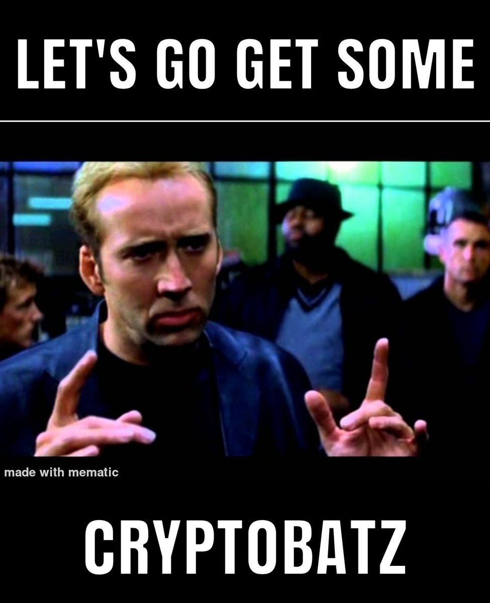 ElProfessssor's tweet photo. If you haven't already joined the #CryptoBatzNFT official discord you are really missing out on a really fun community!  Come join in https://t.co/90bhjpEhoB
#cryptobatz @CryptoBatzNFT @SutterSystems @OzzyOsbourne @ZGuyNFT  Let's Gooooo! https://t.co/5fCQaRniVO