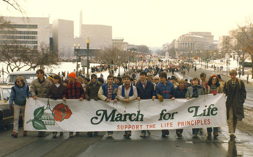 ChristendomVA's tweet photo. #TBT to the four times Christendom students have had the honor of leading the March for Life. We are honored to lead the March again next Friday in Washington, D.C. — join us!

#WhyWeMarch #MarchForLife #CultureOfLife https://t.co/DD79ud4UWR