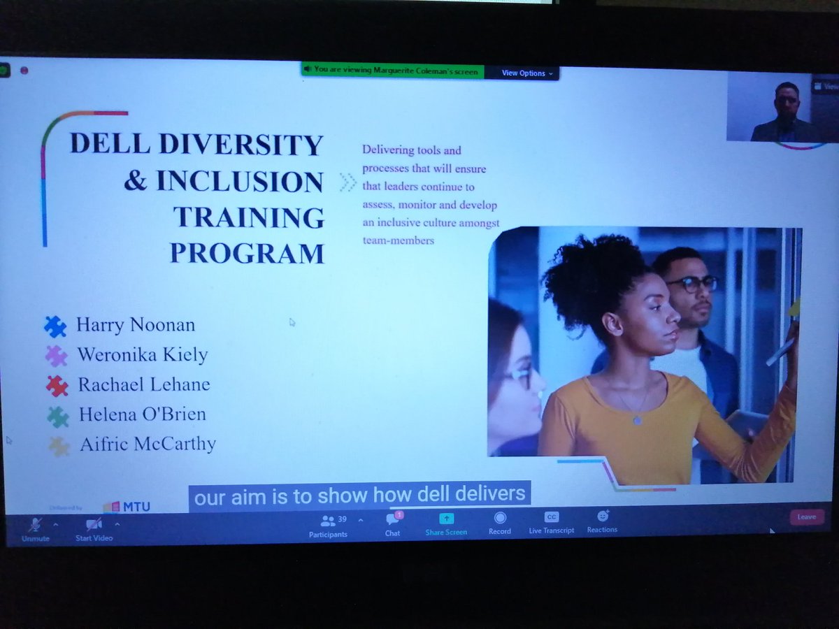 deirdre_od2012's tweet photo. Last presentation of the evening being set up by Harry Noonan. This group is part of the Part Time programme - looking forward to their insights!
#LiveCaseStudy
#InclusiveMTU
@DellTechIreland @MTU_ie @amhogan2 @dpccork75 @gerard_odonovan @Maggie_Cusack @Bob_Savage1 https://t.co/40cj7iTlQ3