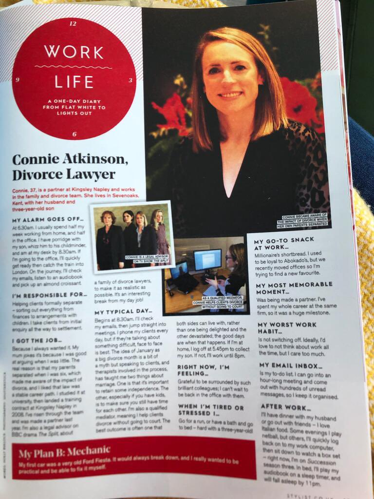 Five minutes of fame! 🎥 My work life balance interview with the <a href="/StylistMagazine/">Stylist Magazine</a> #familylaw #mediator #cantwaitforthesplit3 <a href="/sisterglobal/">SISTER</a>