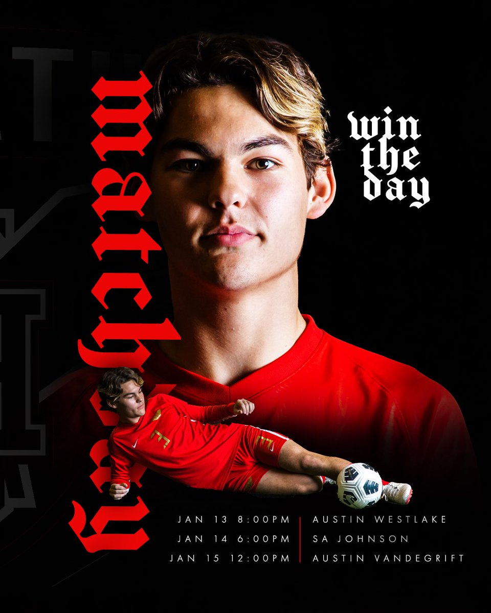 𝐌𝐀𝐓𝐂𝐇 𝐃𝐀𝐘 🦅⚽️⁣
⁣
The Hawks travel south to take on the Westlake Chaparrals in day 1 of the Austin Lakes Elite Showcase. 
⁣
🆚 ⁣<a href="/whschapsoccer/">Westlake Boys Soccer</a> 
🕰 8:00 PM
🏟⁣ Westlake HS Stadium
🎟 Available at the gate
🏆 <a href="/LakesElite/">Austin Lakes Elite Showcase</a> 

#WinTheDay | #Seven22