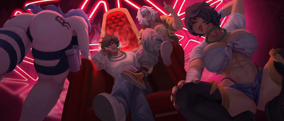 DudeUnderscore's tweet photo. i feel like im just reposting stuff ppl have seen many times but oh well.

#PortfolioDay im a freelance 2d artist https://t.co/uyzFwq2BY3