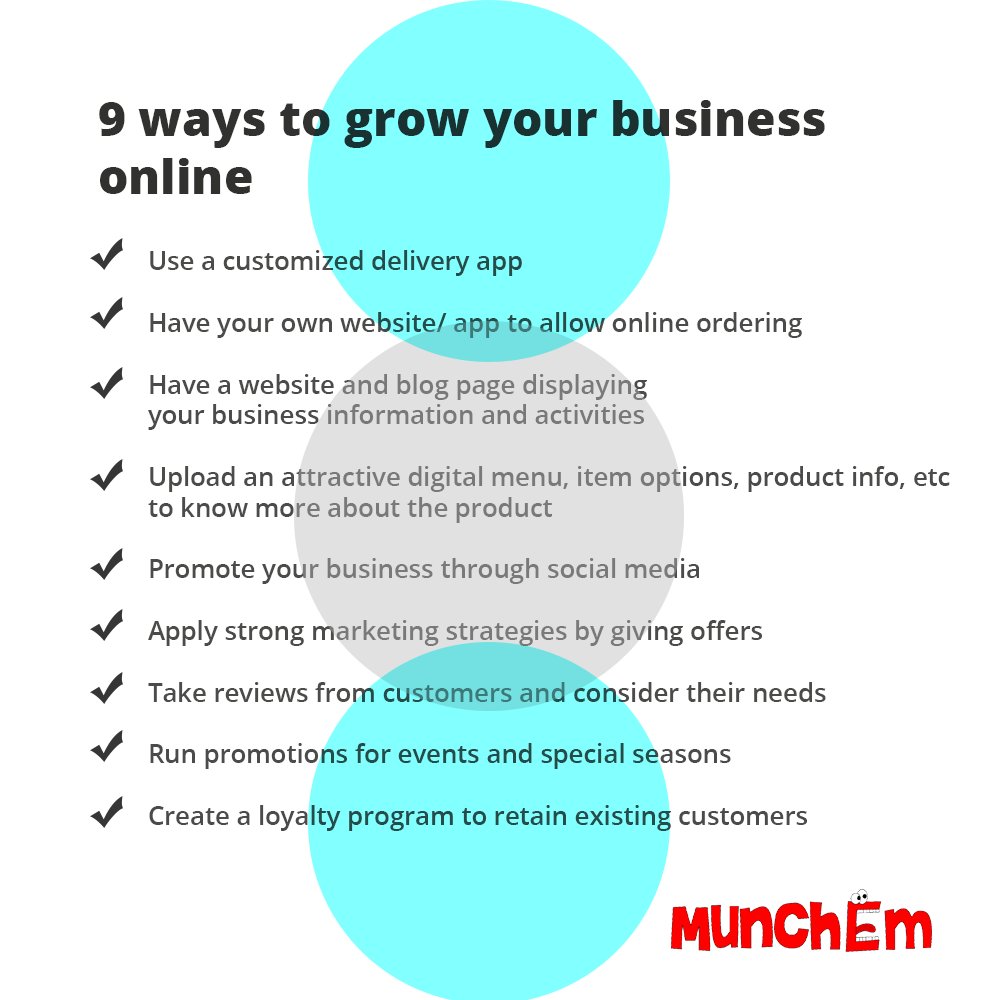 munchemapp's tweet image. MunchEm can help you grow your business online. Fulfills customers' needs with an online ordering system

Visit this site.

orderem.com

#MunchEm
#OrderEm
#BuildCustomWebsite
#BuildCustomApp
#Omni-channelOnlineOrdering
#OnlineOrdering
#OnlineOrderingSystem