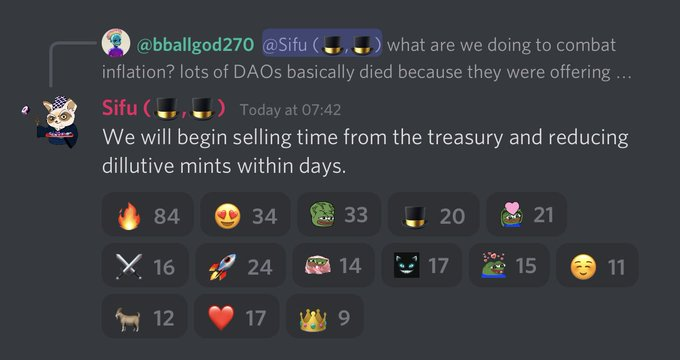OxSifu's tweet photo. For Frogs who don't do DISCORD - they say you can't buy $TIME, but you can for just a few days more! https://t.co/tU8vE1uj0r