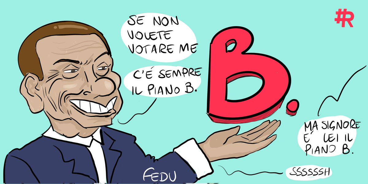 rassegnally's tweet photo. #UnPostoAlColle

Sintesi quotidiana della soap #Quirinale by @fede_ulivieri. Episodio 10: la #Lega pensa a un piano B in alternativa alla candidatura di #Berlusconi? Per il Cav nessun problema... https://t.co/3LJaxMQu5N