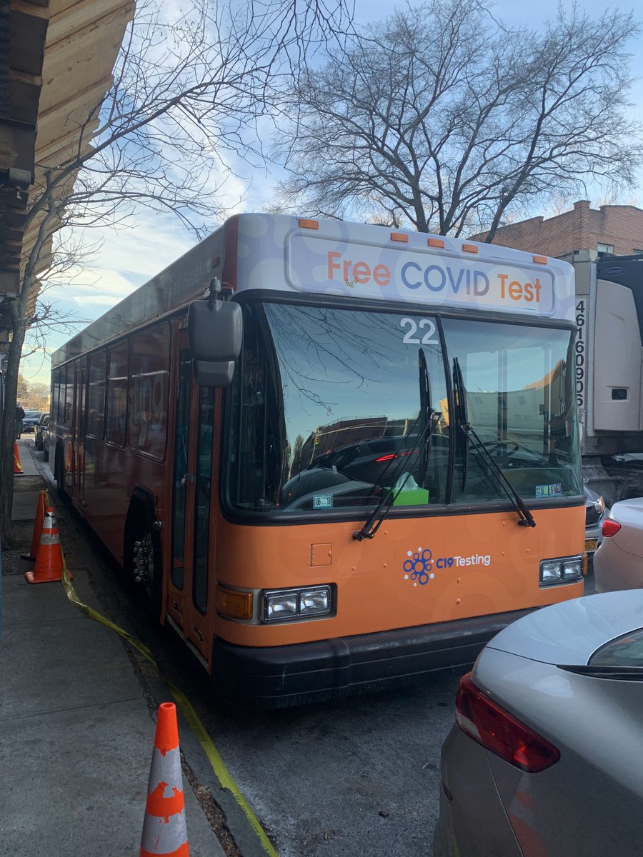 PS10Brooklyn's tweet photo. Beginning TODAY, an Elite Labs Covid testing bus will be on 7th Avenue and 17th Street on the following schedule:
Monday - Thursday: 7 AM - 6 PM
Friday: 7 AM - 1 PM
Sunday: 8 AM - 6 PM
We encourage everyone in the local community to swing by as needed π #ps10bk https://t.co/DqaIPPjB3x