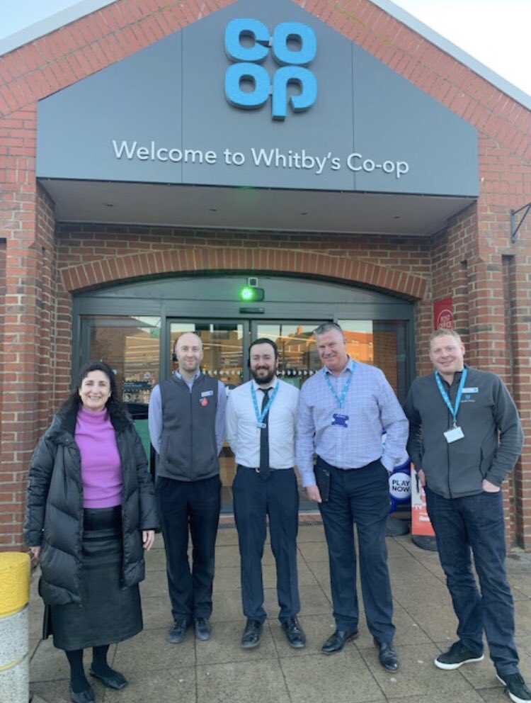 Over in the North East today visiting Whitby store. It was lovely to meet the team and see how we’re developing our customer offer in our larger stores ✨