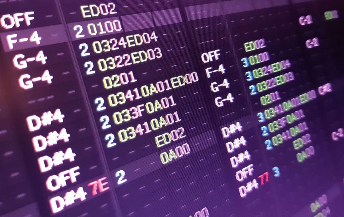 _T4N3's tweet image. Would anyone be willing to partake in some music making stream in about 30 minutes?

I'll try to compose something in #Deflemask using the #YM2151 (no samples) and some Fantasy Zone II DX patches/instruments! 🙂

Starting in 30 minutes!

twitch.tv/t4n3