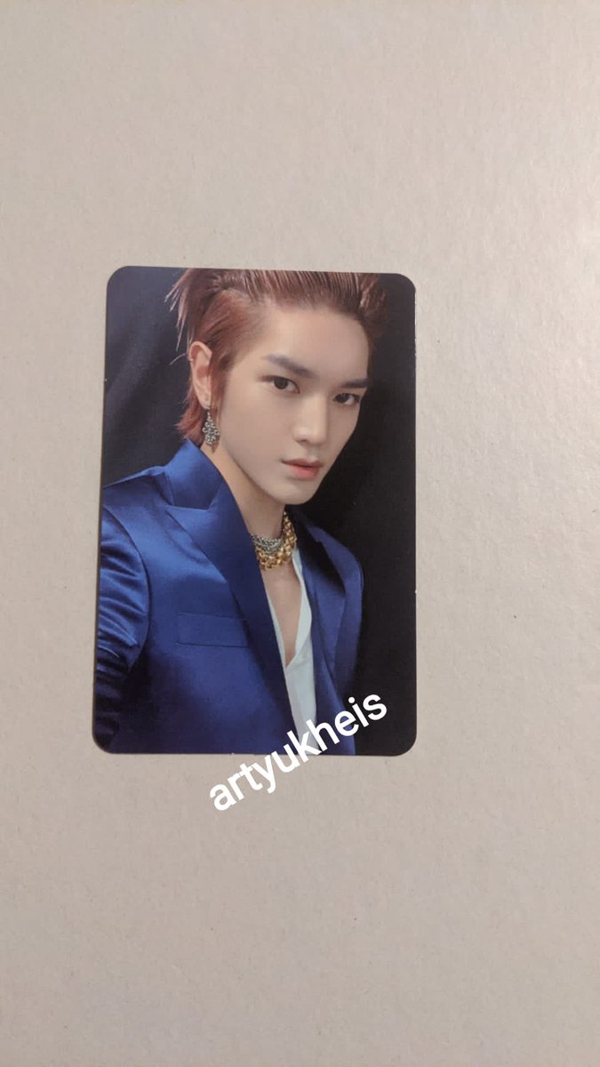 artyukheis's tweet photo. 🌷 wts / want to sell 

nct 2020 special yearbook collectbook photocard of Taeyong 

🍓 price: 50€ + shipping 
🌍 ww shipping available, located in GER 

proofs on: yukheistrade on IG

tags
lfb nct127 Ty kpop sale 

please retweet 🎨 https://t.co/wNj58LCnBp
