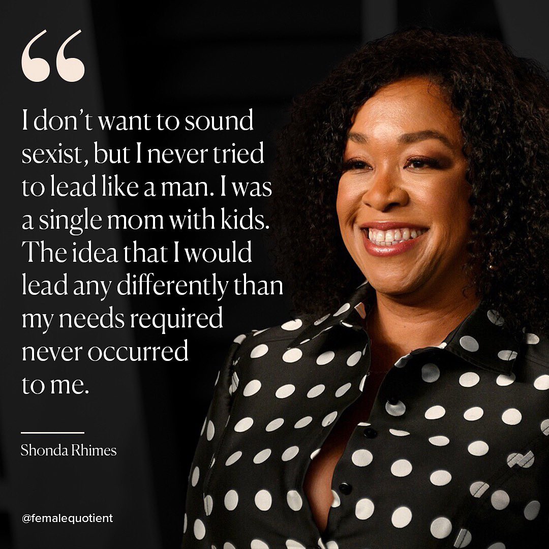 femalequotient's tweet photo. Happy birthday to a true legend who succeeded HER way! #ShondaRhimes https://t.co/5Q4BRtsWXM