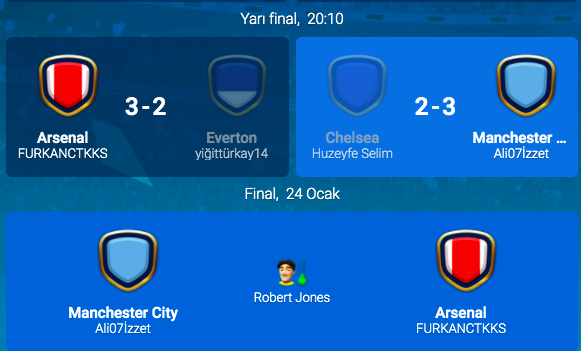 GagaTayfaOSM2's tweet photo. VE KUPADA BÜYÜK FİNALİN ADI BELLİ OLDU!
Yarı finalde Everton ve Chelsea'yi 3-2'lik skorlarla mağlup eden Arsenal (@furkanctkks) ve Manchester City (@bi_alexdegil_) 24 Ocak Pazartesi akşamı Wembley Stadyumu'nda karşılaşacak https://t.co/TJisgP5moq