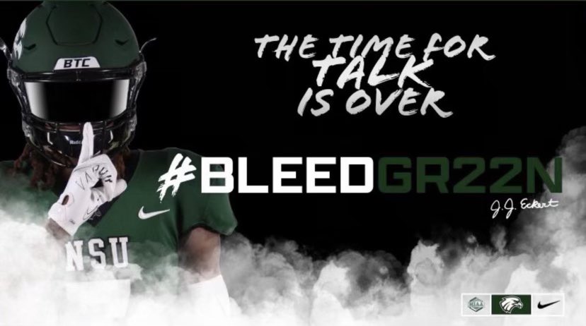 CertifiedXdee's tweet photo. After a great talk with @CoachMConrad i am BLESSED to receive an offer to @NSU_Football https://t.co/Fs6Ifmfndx